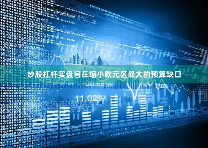 炒股杠杆实盘旨在缩小欧元区最大的预算缺口